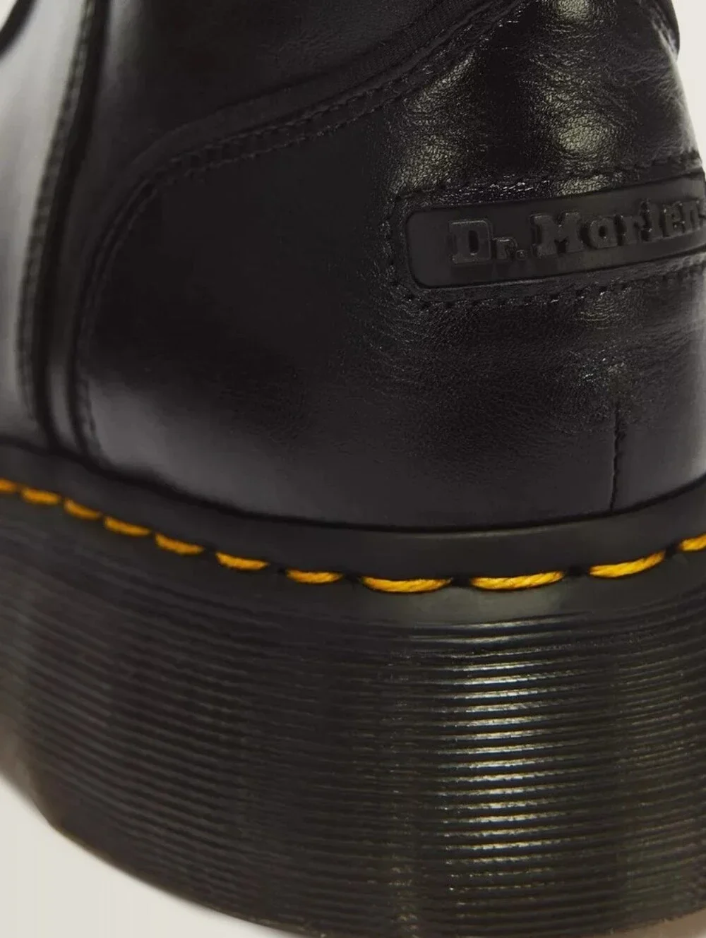 Dr. Martens Buzz Hi Gloss Leather Boots